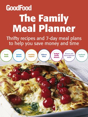 cover image of Good Food: The Family Meal Planner